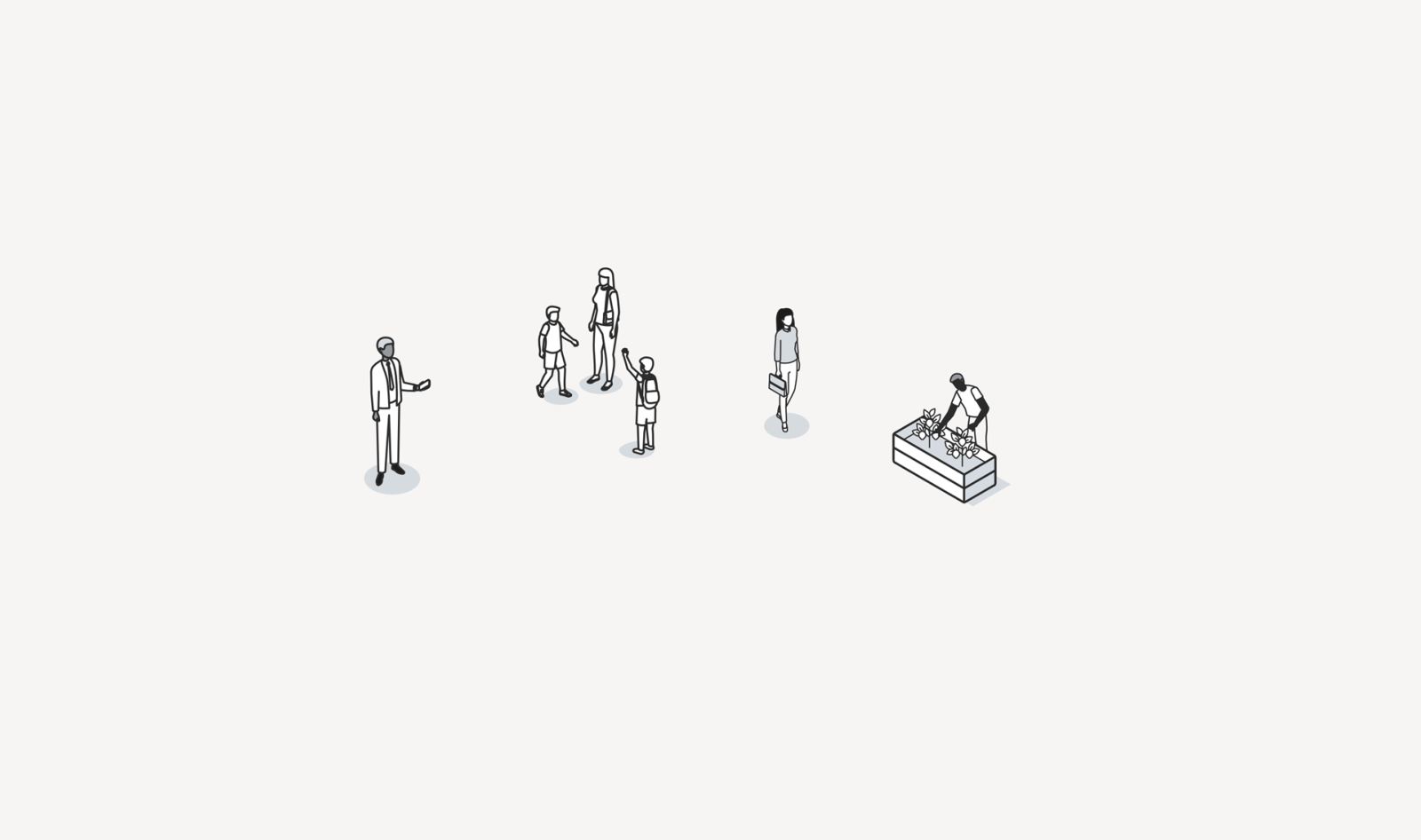 comic-hafte Figuren