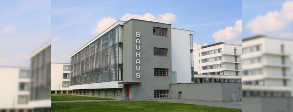 Bauhausgebäude von Walter Gropius in Dessau